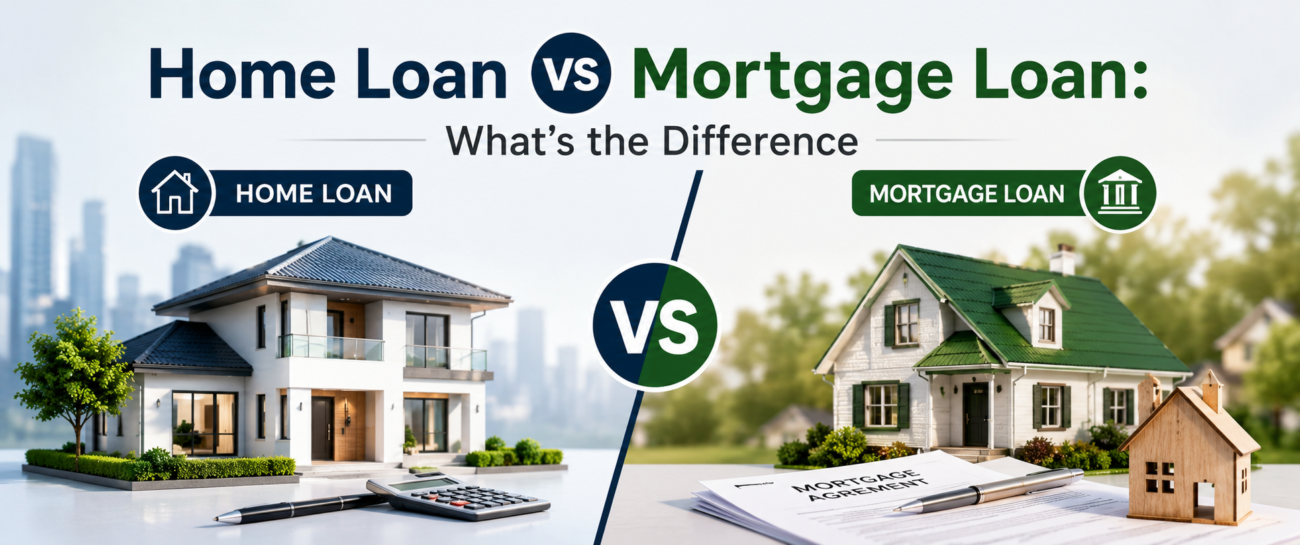 Home Loan vs Mortgage Loan: What’s the Difference